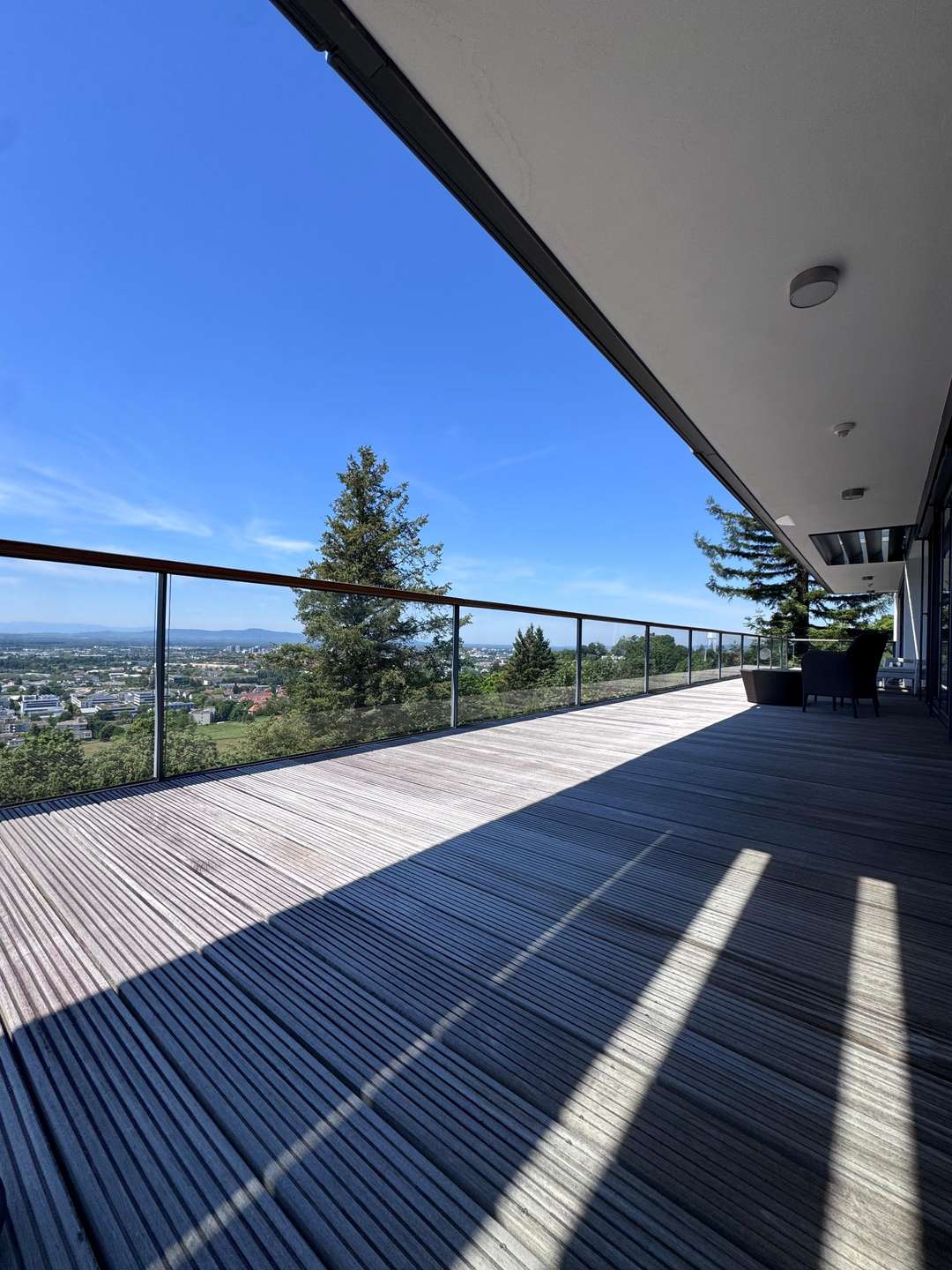 Weitblick über ganz Freiburg